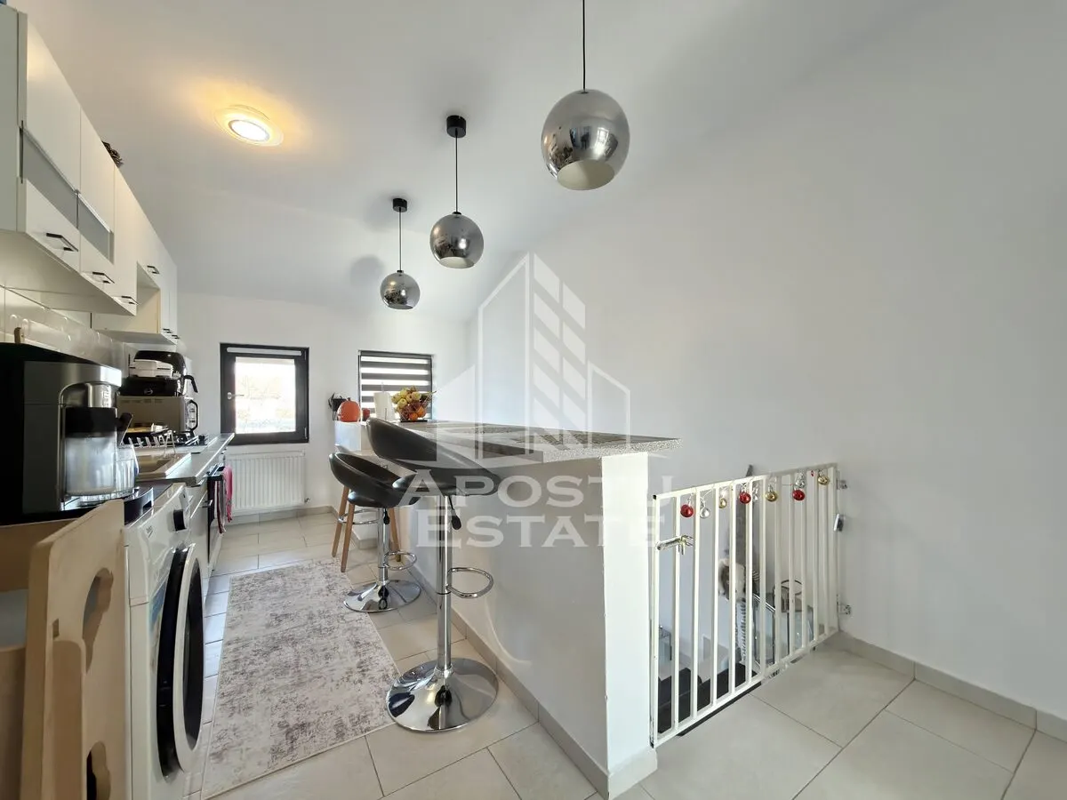 Apartament cu 2 camere complet mobilat si utilat la etajul 1 in Giroc - foto 12