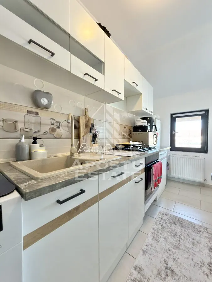 Apartament cu 2 camere complet mobilat si utilat la etajul 1 in Giroc - foto 13