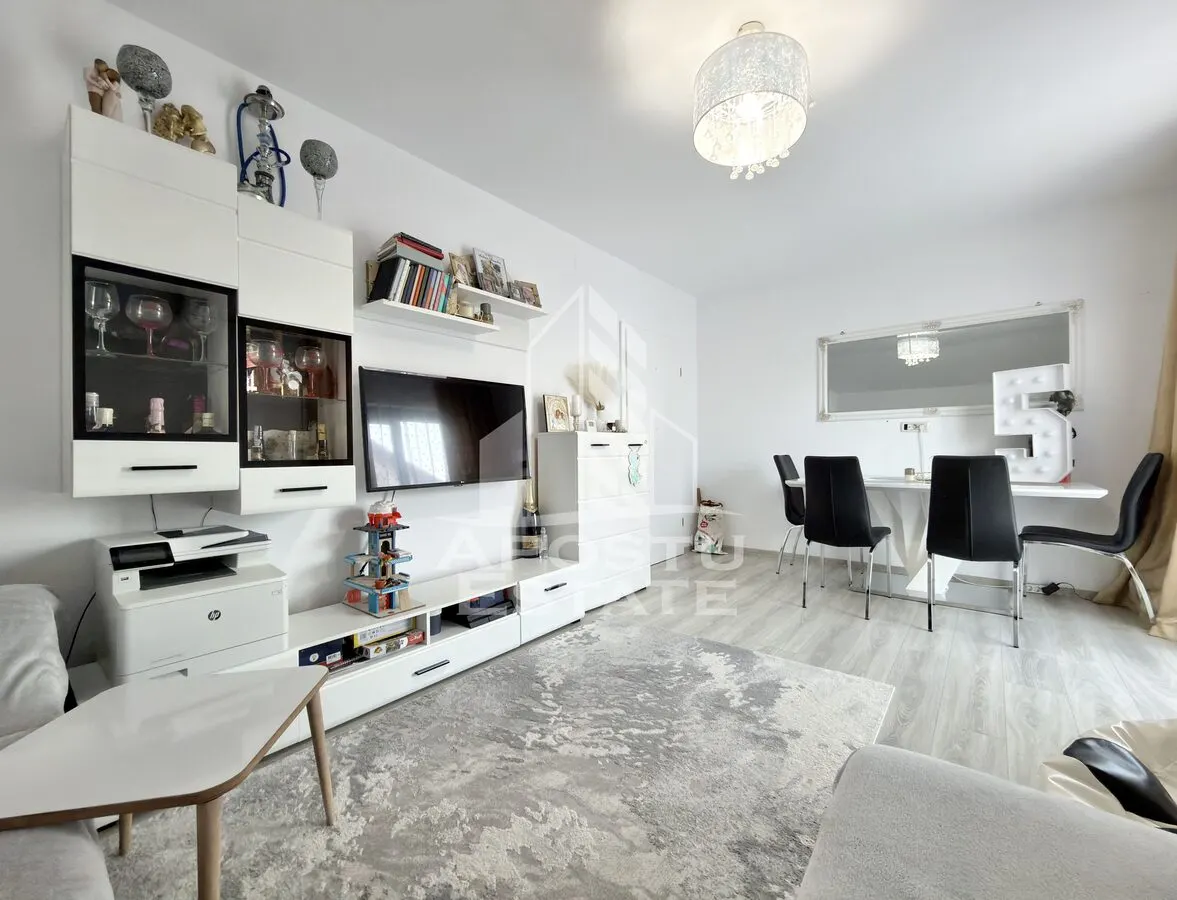 Apartament cu 2 camere complet mobilat si utilat la etajul 1 in Giroc - foto 5