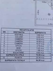 Vânzare apartament 3 camere | Armeneasca | etaj 1 | imobil interbelic fara risc / urgenta | P+3E | centrala | 95 mp utili | - foto 12