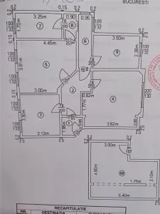 Vânzare apartament 3 camere | Armeneasca | etaj 1 | imobil interbelic fara risc / urgenta | P+3E | centrala | 95 mp utili | - foto 13