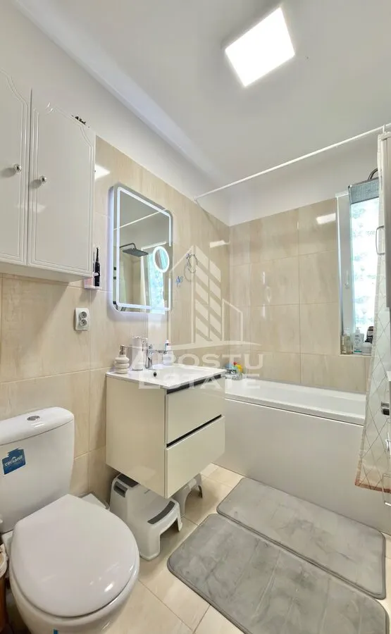 Apartament cu 3 camere decomandat, complet mobilat la parter in Giroc. - foto 15