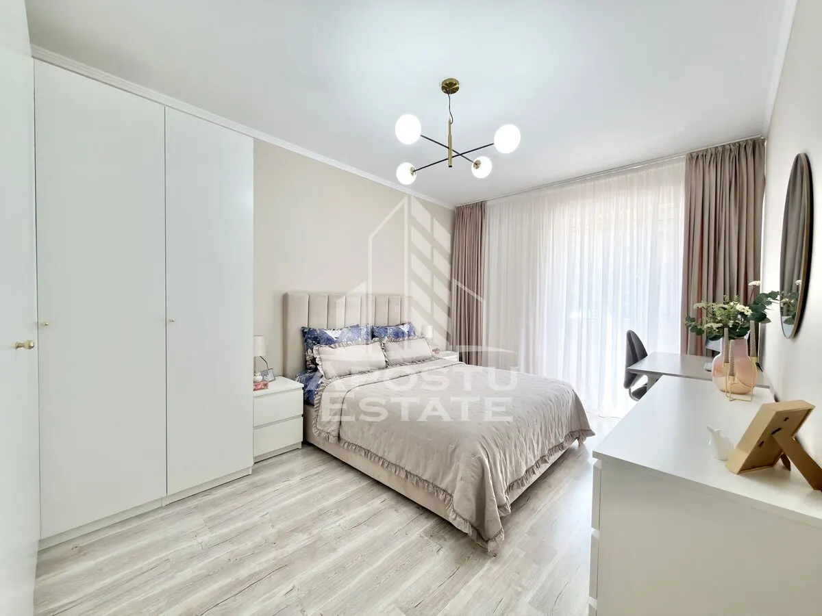 Apartament cu 2 camere mobilat si utilat decomandat in Giroc la asfalt - foto 4