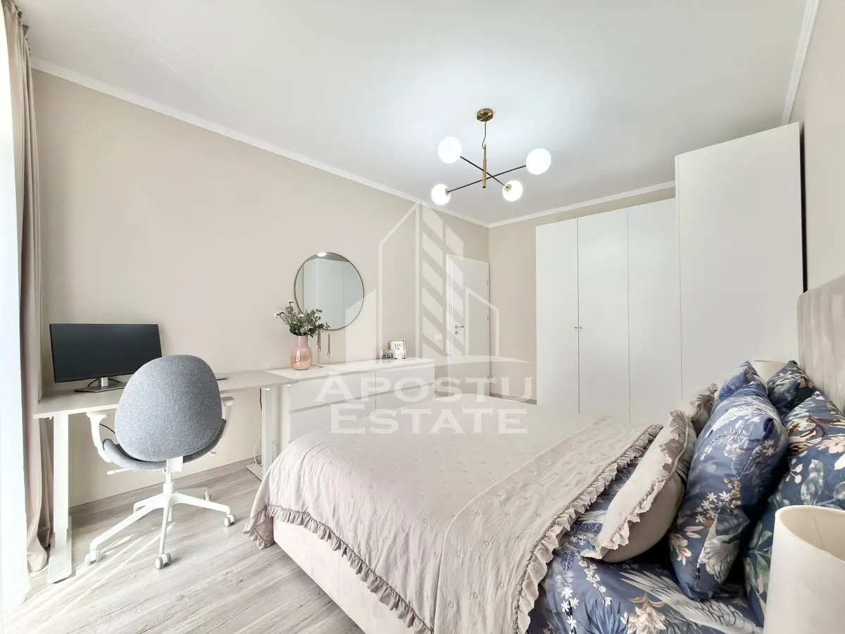 Apartament cu 2 camere mobilat si utilat decomandat in Giroc la asfalt - foto 6