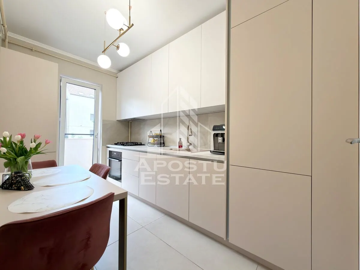 Apartament cu 2 camere mobilat si utilat decomandat in Giroc la asfalt - foto 8