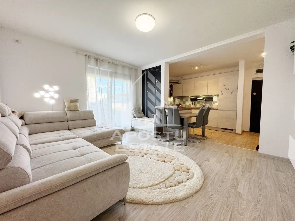 Apartament 2 camere de vanzare 50mp utili, garaj 22mp -Giroc UM - foto 1