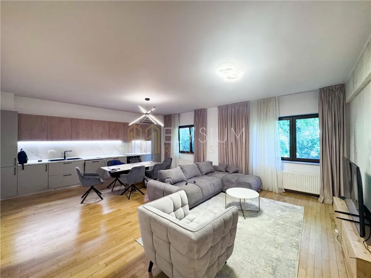 Apartament de inchiriat 4 camere Soseaua Nordului Herastrau - foto 2