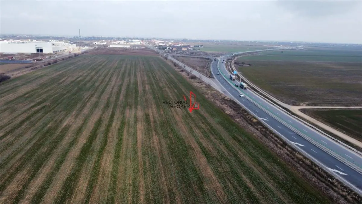 Teren intravilan cu deschidere generoasa la DN6, Mihailesti, Giurgiu - foto 4