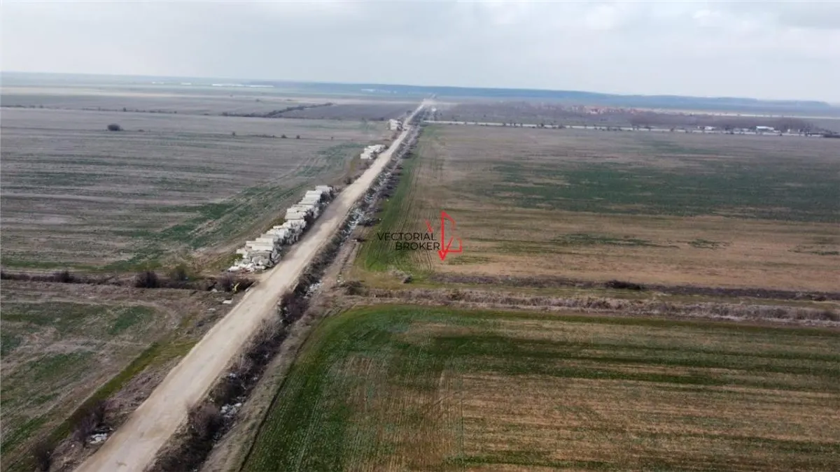 Teren intravilan cu deschidere generoasa la DN6, Mihailesti, Giurgiu - foto 6