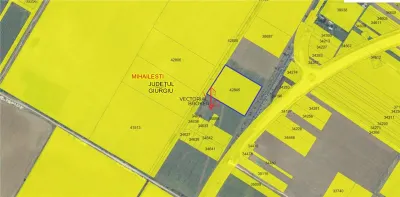 Teren intravilan cu deschidere generoasa la DN6, Mihailesti, Giurgiu - foto 7