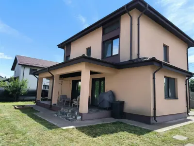 Casă premium de vânzare în Ciorogârla â€“ complet mobilată și utilată, la doar 10 minute de București - foto 24