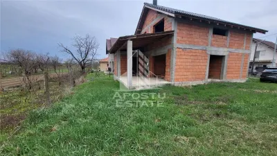 Casa individuala cu 5 camere,teren de 480mp,la rosu,Peciu Nou - foto 13