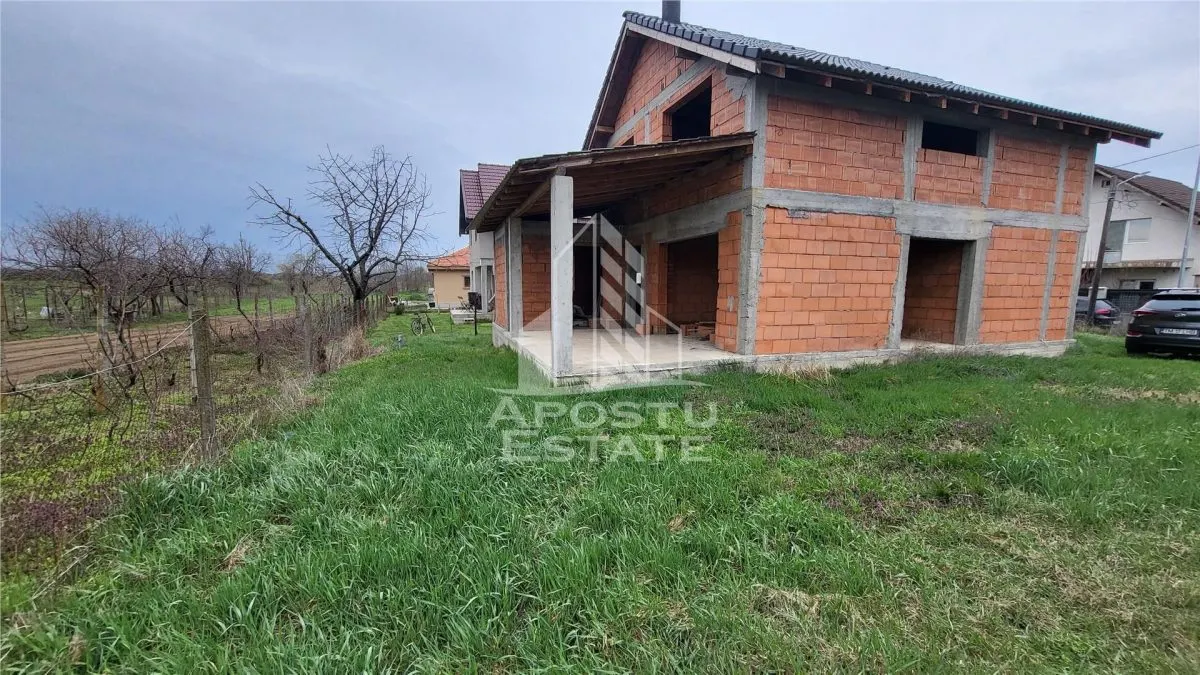 Casa individuala cu 5 camere,teren de 480mp,la rosu,Peciu Nou - foto 13