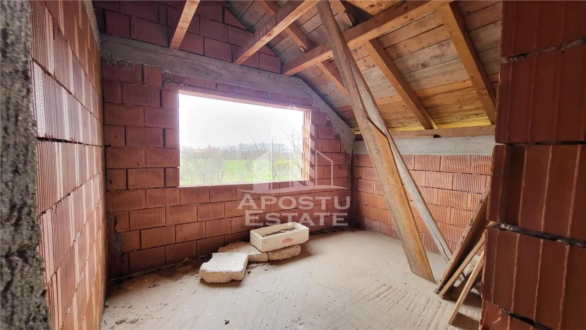 Casa individuala cu 5 camere,teren de 480mp,la rosu,Peciu Nou - foto 5