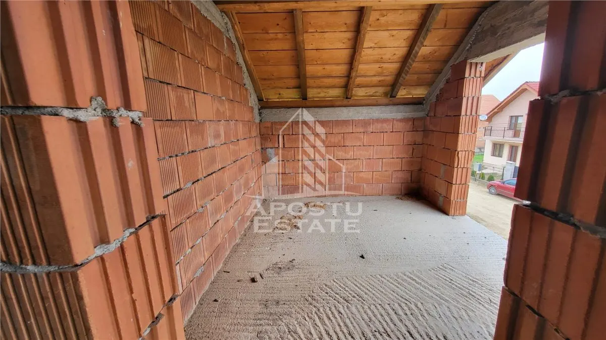 Casa individuala cu 5 camere,teren de 480mp,la rosu,Peciu Nou - foto 6
