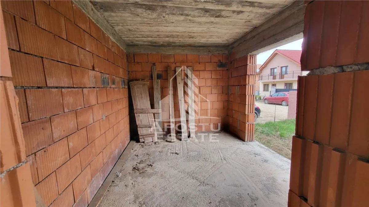 Casa individuala cu 5 camere,teren de 480mp,la rosu,Peciu Nou - foto 8