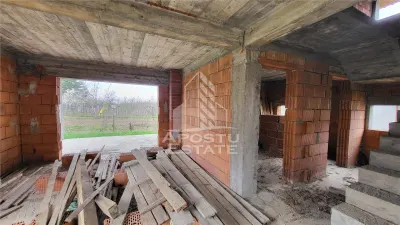 Casa individuala cu 5 camere,teren de 480mp,la rosu,Peciu Nou - foto 9