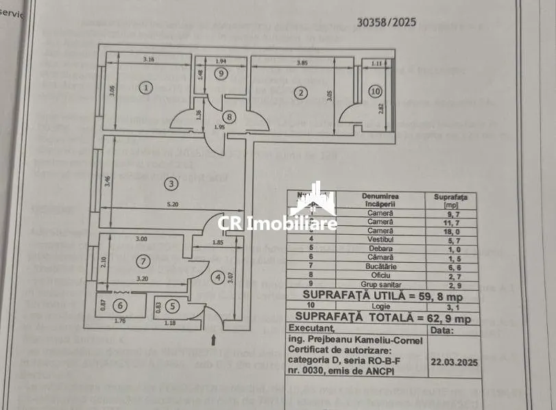 Apartament 3 camere Drumul Gazarului - foto 11