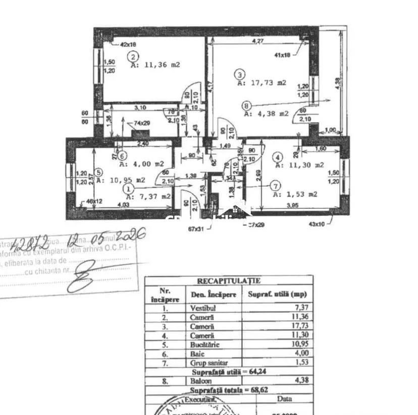 Apartament 3 camere Gheorghe Sincai - foto 8