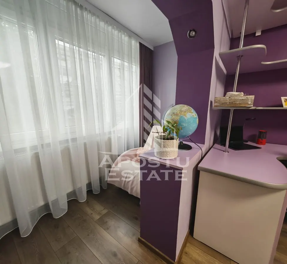 Apartament de vanzare, 4 camere, 2 bai, etajul 1, centrala proprie, Lipovei - foto 3