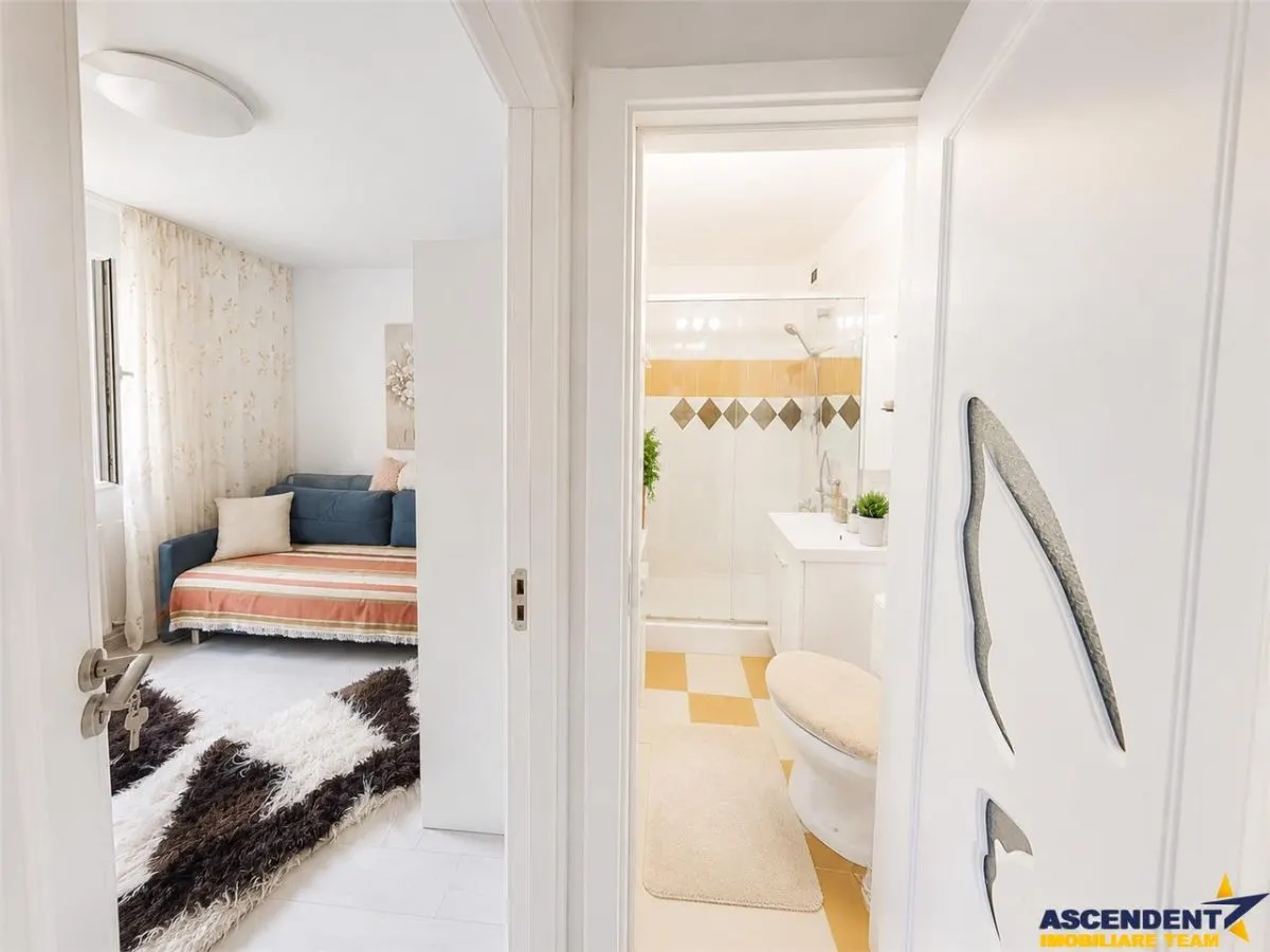Glamour apartament 2 camere, mobilat, utilat, accesorizat, Gemenii, Brasov - foto 3