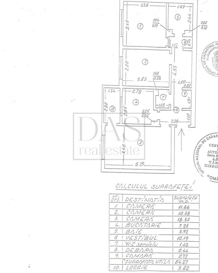 Apartament 3 camere | Aviatiei | Etaj 4 | Str. Borsa | Metrou Aurel Vlaicu - foto 9