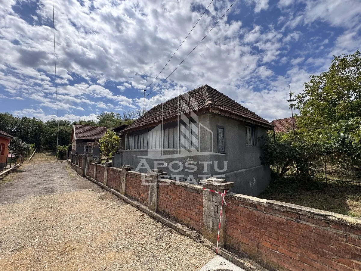Casa batraneasca cu 3 camere si teren de 841mp, in Racastie, Hunedoara - foto 1