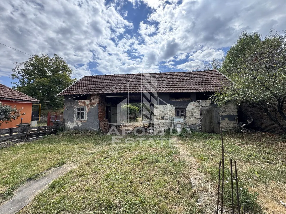 Casa batraneasca cu 3 camere si teren de 841mp, in Racastie, Hunedoara - foto 12