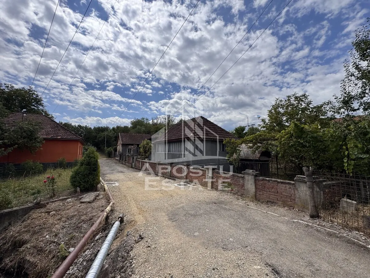 Casa batraneasca cu 3 camere si teren de 841mp, in Racastie, Hunedoara - foto 8