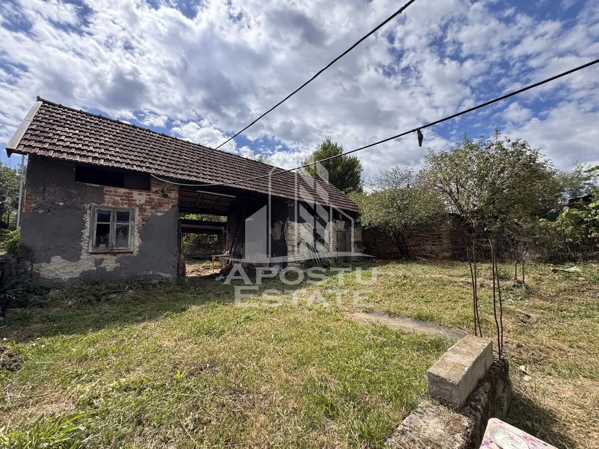 Casa batraneasca cu 3 camere si teren de 841mp, in Racastie, Hunedoara - foto 9