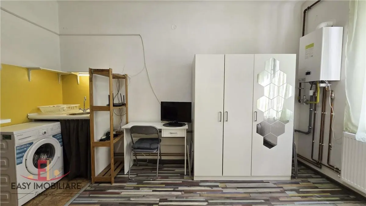 Garsonera la etaj 1, Semicentral, gata amenajata, ideal pentru investitii - foto 4