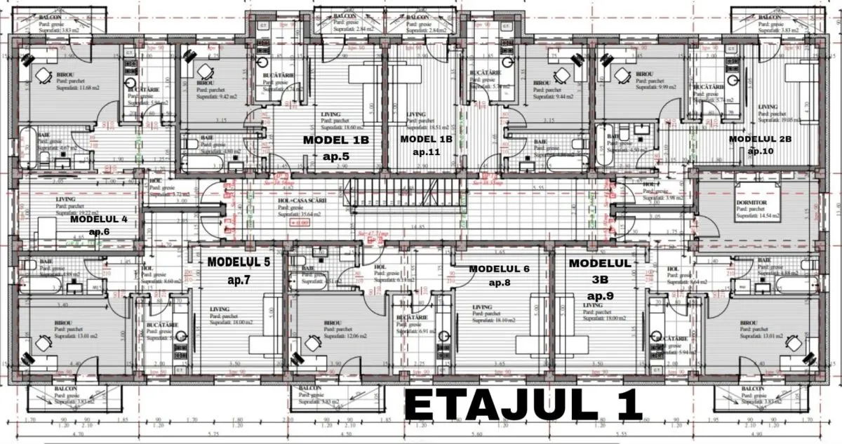 Capat CUG 2 camere D  + PARCARE intabulata - foto 2