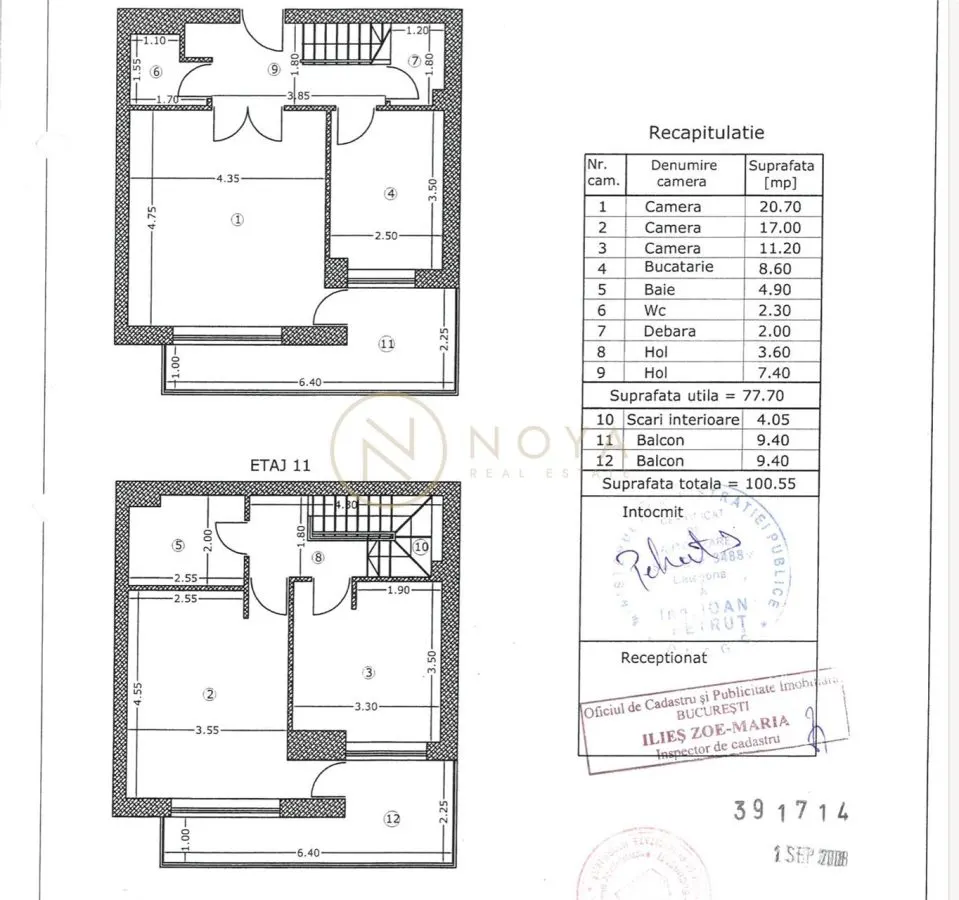 Vanzare duplex 3 camere Tei-Barbu Vacarescu - foto 11