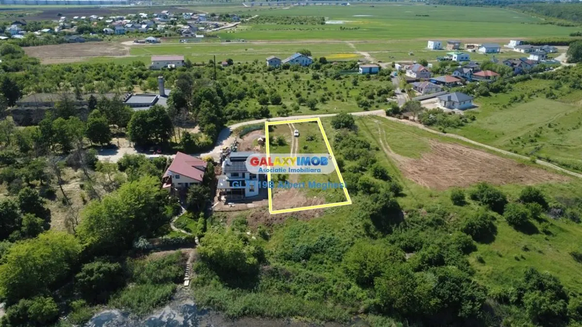 Vanzare teren intravilan 2100 mp deschidere lac Cernica - foto 11