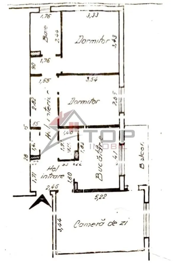 Apartament 3 camere Decomandat - Frumoasa - foto 7