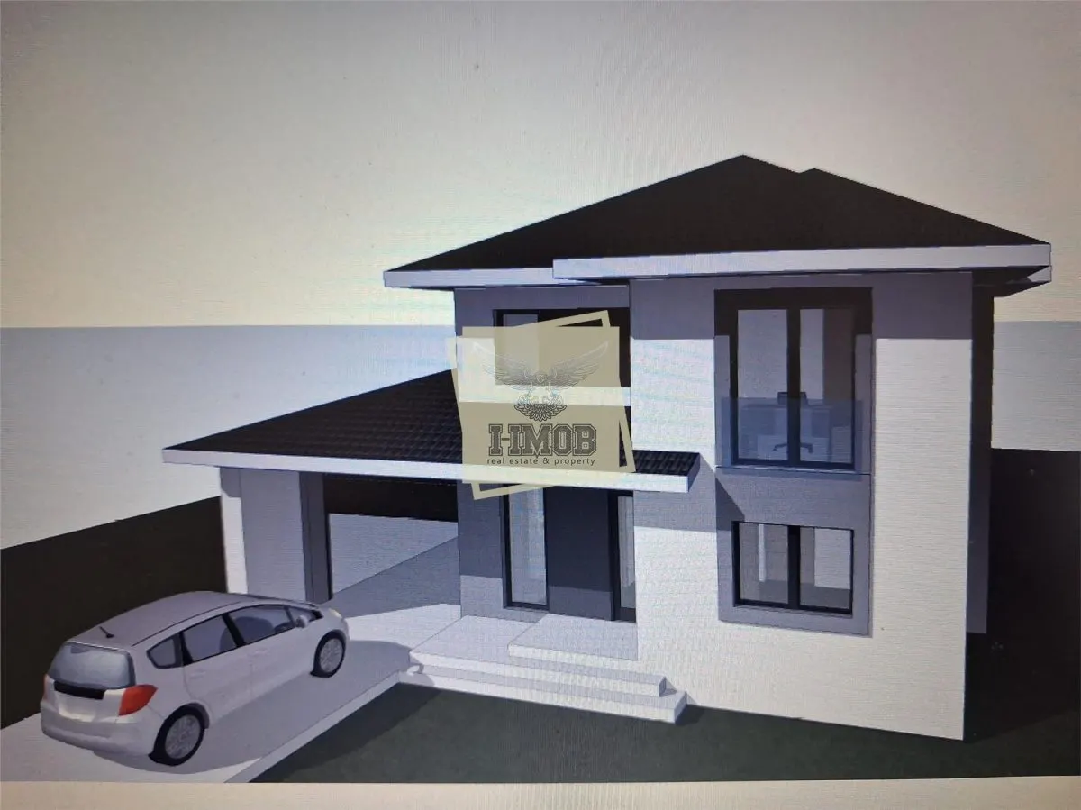 Casa individuala 5 camere 3 bai si terasa teren 530 - foto 2