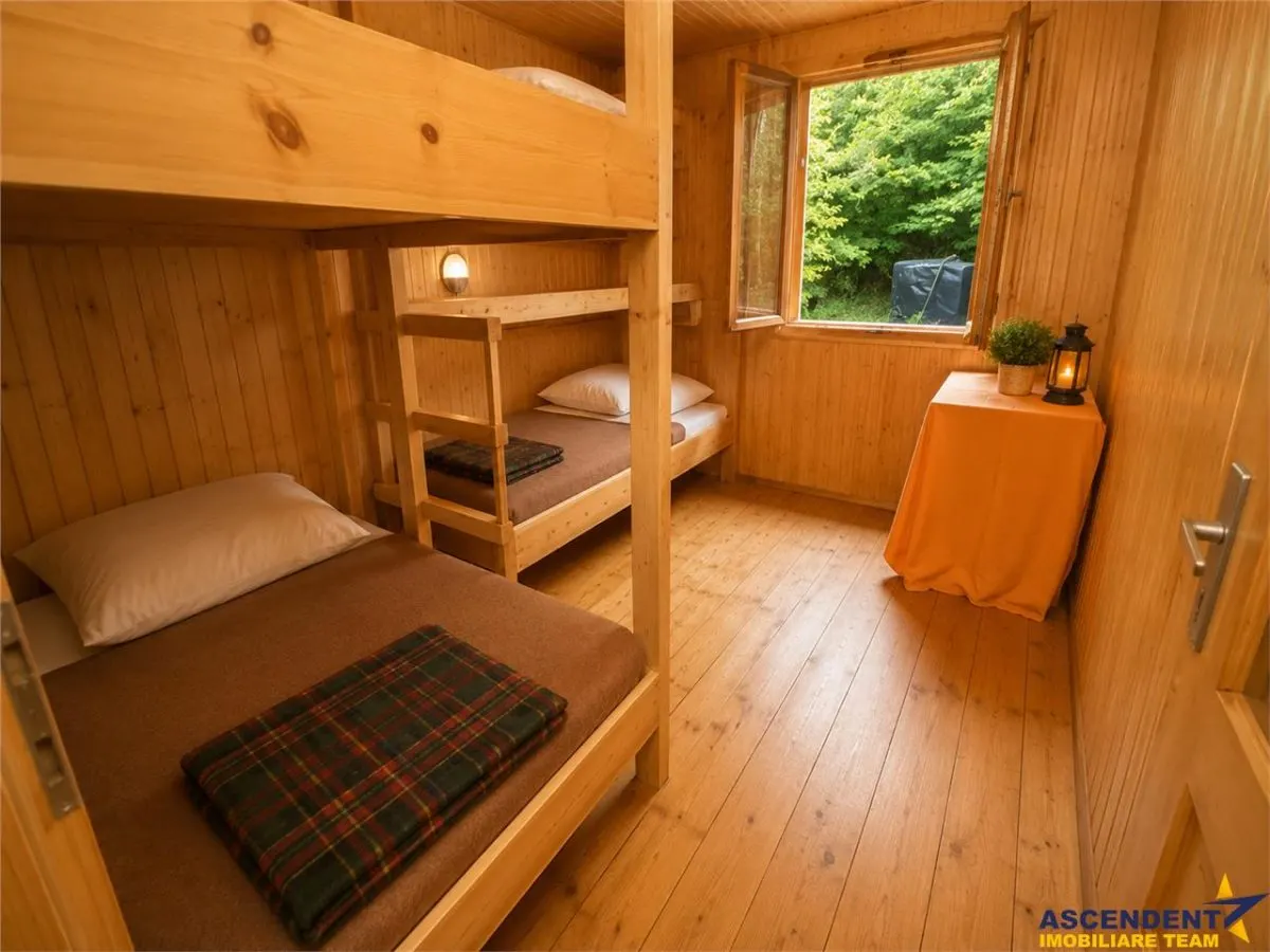 Casa/ Cabana+2.000 mp teren in miracolul naturii autentice,Bucin(Praid), Harghita - foto 2
