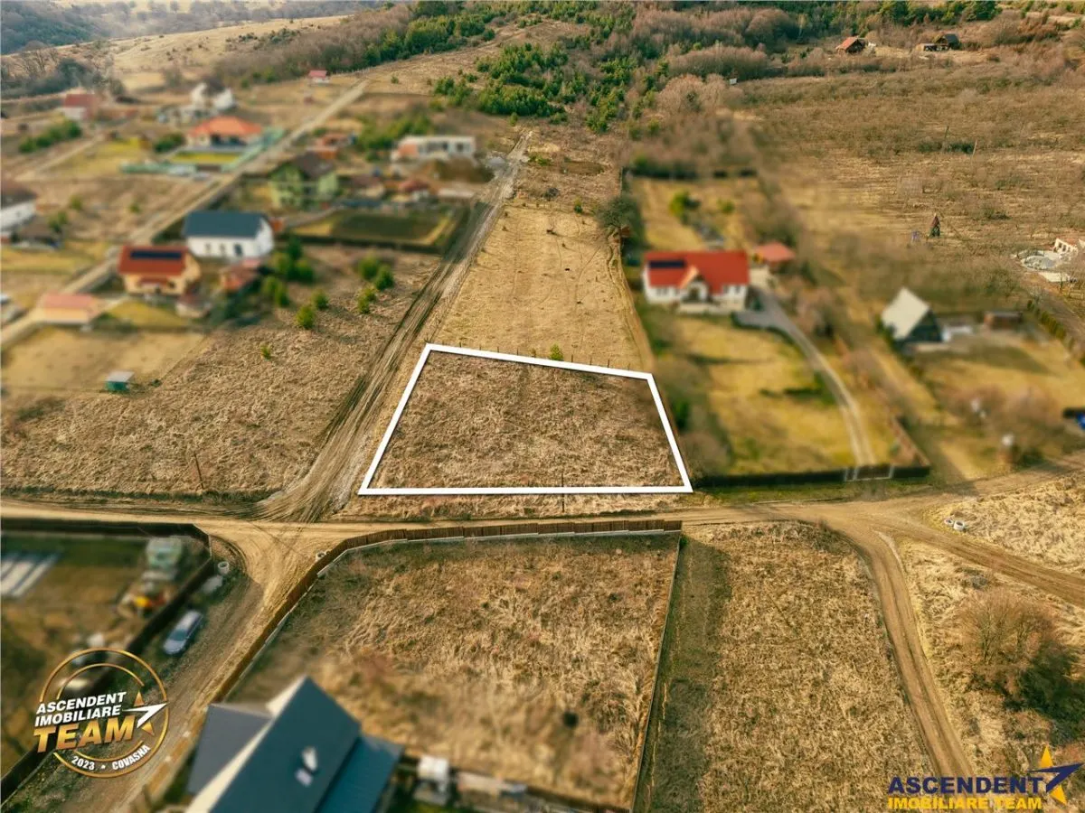 FILM!Teren intravilan cu priveliste, Sancraiu, Szalomer, Covasna - foto 5