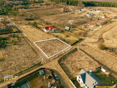 FILM!Teren intravilan cu priveliste, Sancraiu, Szalomer, Covasna - foto 3