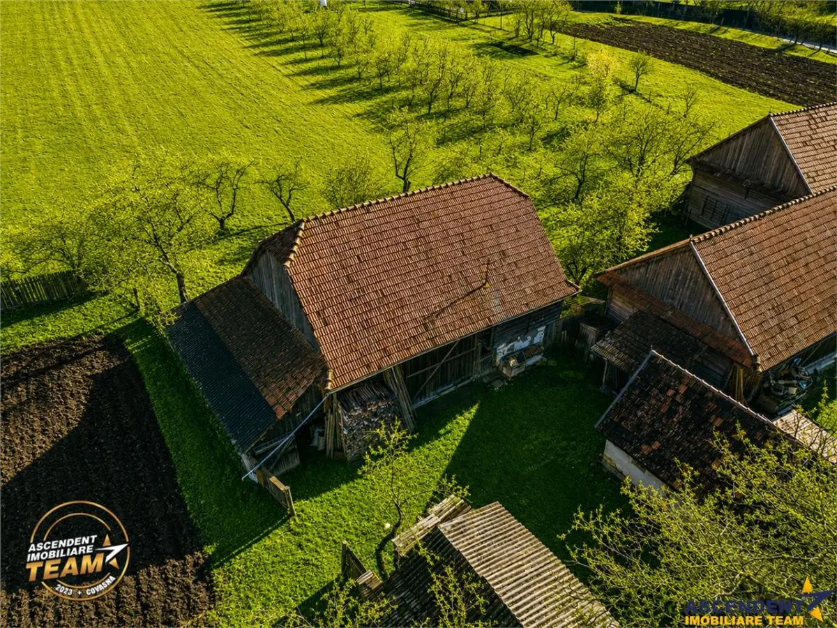 FILM! Casa si anexe, pe domeniu de 6.221mp,  livada pomi fructiferi, Lemnia, Covasna - foto 17