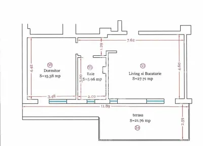 Apartament cu 2 camere de inchiriat, Timisoara, Torontalului - foto 3