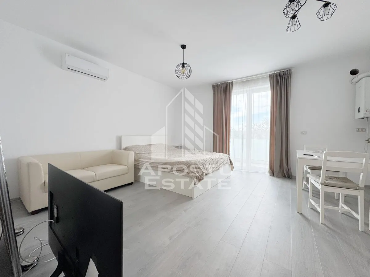 Apartament cu o camera de vanzare, 30mp utili, balcon, zona Lidl Giroc - foto 1