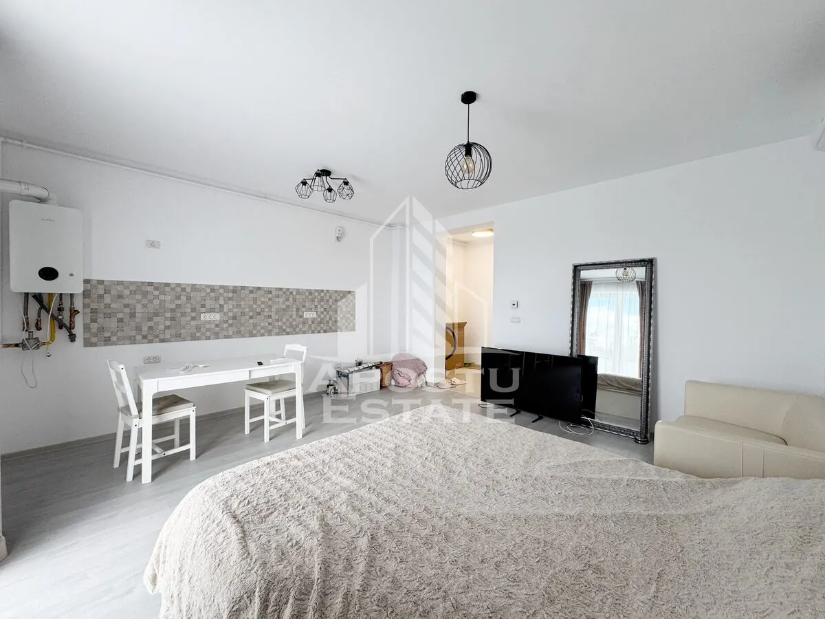 Apartament cu o camera de vanzare, 30mp utili, balcon, zona Lidl Giroc - foto 3