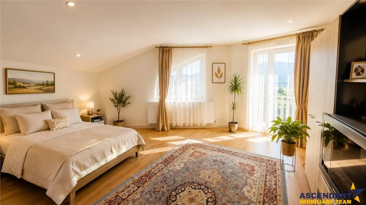 Casa cu 6 camere, 600 mp teren, pomi fructiferi, toate utilitatile, Stupini, Brasov - foto 3