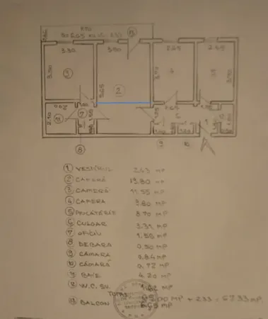Vând 3 Camere | București | Brâncoveanu | 1993 | PANOURI SOLARE = Facturi Mici | Direct Proprietar - foto 10