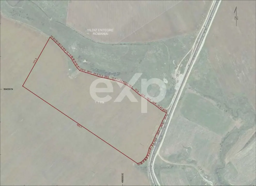 Teren intravilan 71.000 mp de vânzare – Oarja, Argeș | Autostrada - foto 1