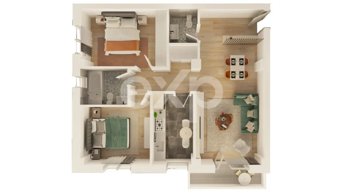 Apartament 3 camere Trivale | Bloc Nou Finalizat - foto 5