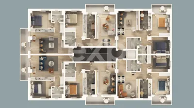 Apartament 3 camere in Mioveni | Bloc Nou 2026 | intabulat si finalizat - foto 6
