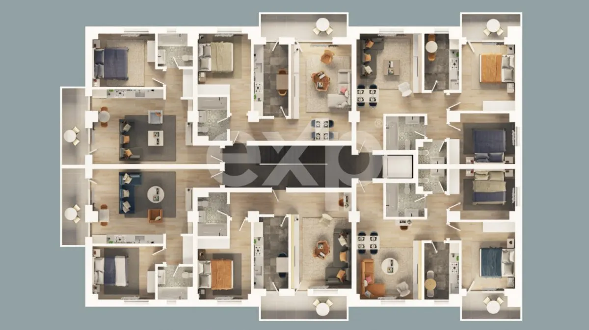 Apartament 3 camere in Mioveni | Bloc Nou 2026 | intabulat si finalizat - foto 6