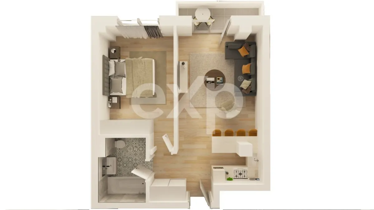 Apartament 2 camere Trivale | Bloc Nou Finalizat - foto 6